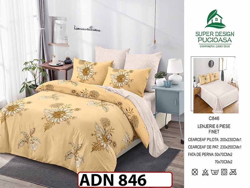 Lenjerie din finet  6 piese - ADN 846