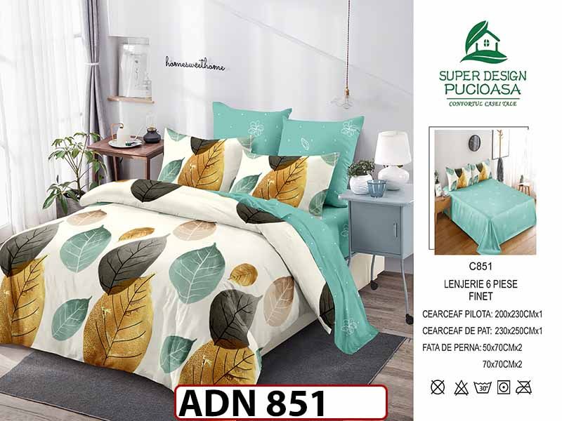 Lenjerie din finet  6 piese - ADN 851