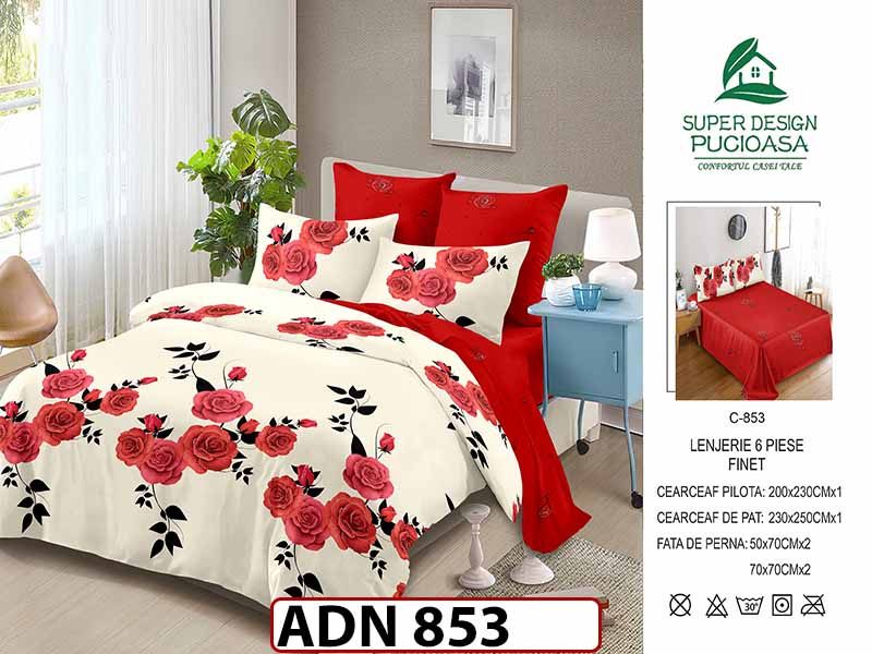 Lenjerie din finet  6 piese - ADN 853