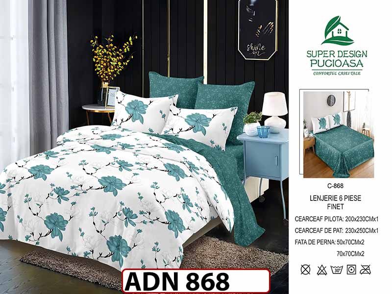 Lenjerie din finet  6 piese - ADN 868