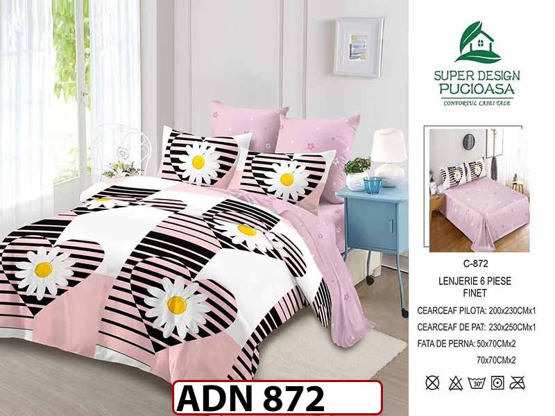 Lenjerie din finet  6 piese - ADN 872