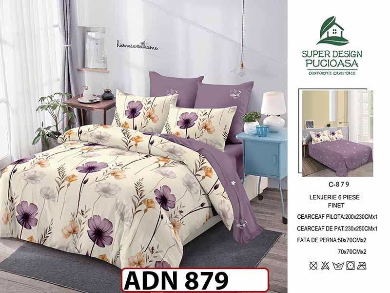 Lenjerie din finet  6 piese - ADN 879
