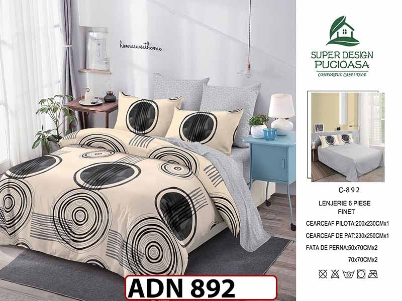 Lenjerie din finet  6 piese - ADN 892