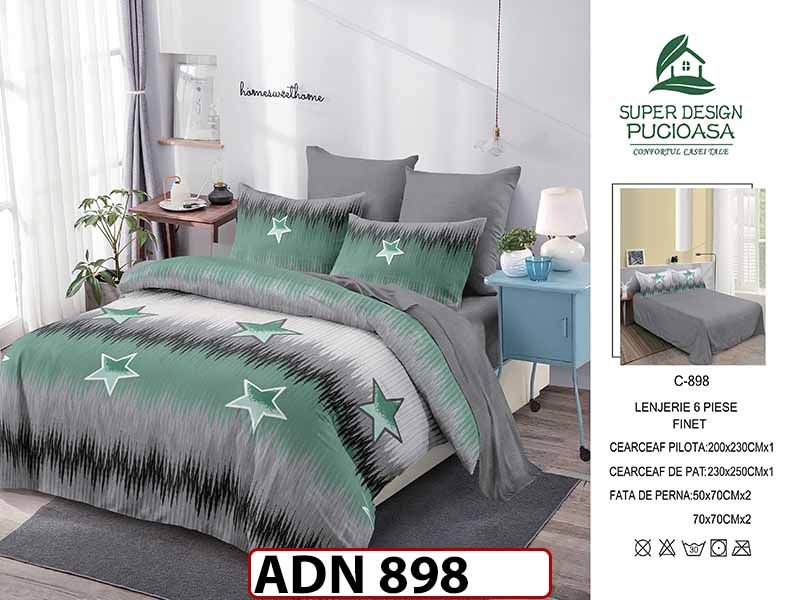 Lenjerie din finet  6 piese - ADN 898