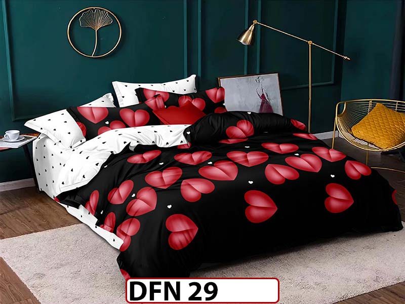 Lenjerie din finet 4 piese o persoana Cod - DFN29