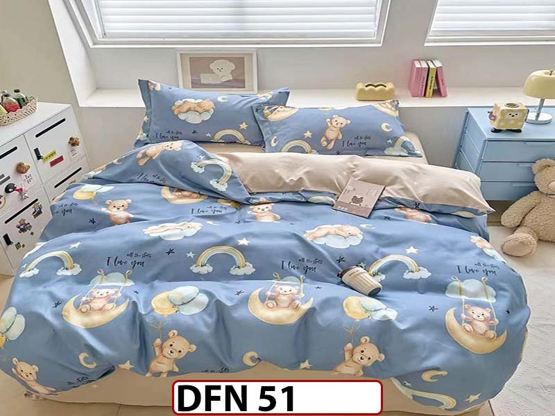 Lenjerie din finet 4 piese o persoana Cod - DFN51