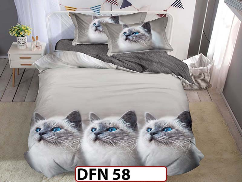 Lenjerie din finet 4 piese o persoana Cod - DFN58