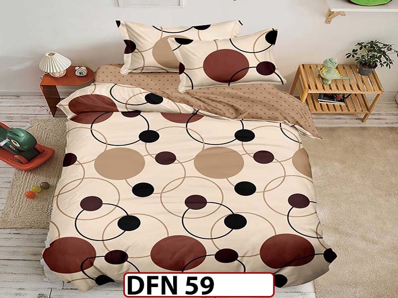 Lenjerie din finet 4 piese o persoana Cod - DFN59