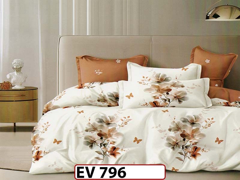 Lenjerie din bumbac Satinat 6 piese Casa New Concept - EV796