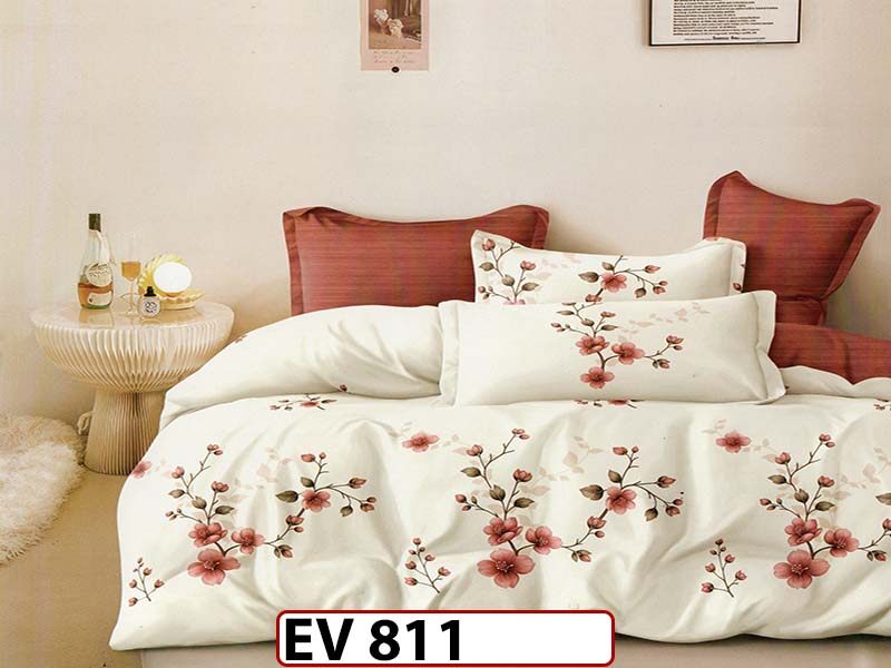 Lenjerie din bumbac Satinat 6 piese Casa New Concept - EV811