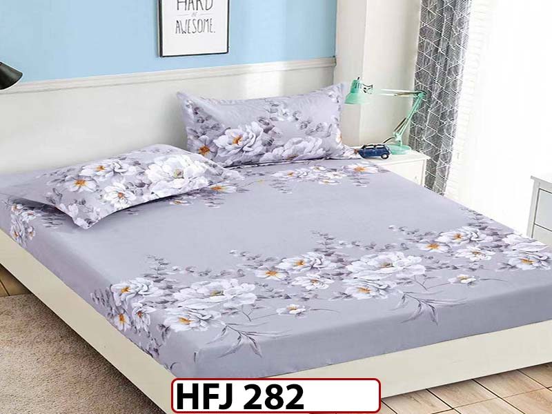 Husa de Pat din Finet + 2 Fete de Perne - Saltea 180x200 - Pat 2 Persoane - HFJ282