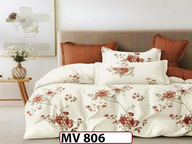 Lenjerie din bumbac Satinat 4 piese Casa New Concept - MV806