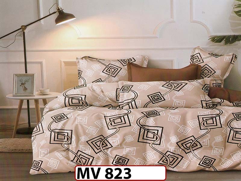 Lenjerie din bumbac Satinat 4 piese Casa New Concept - MV823