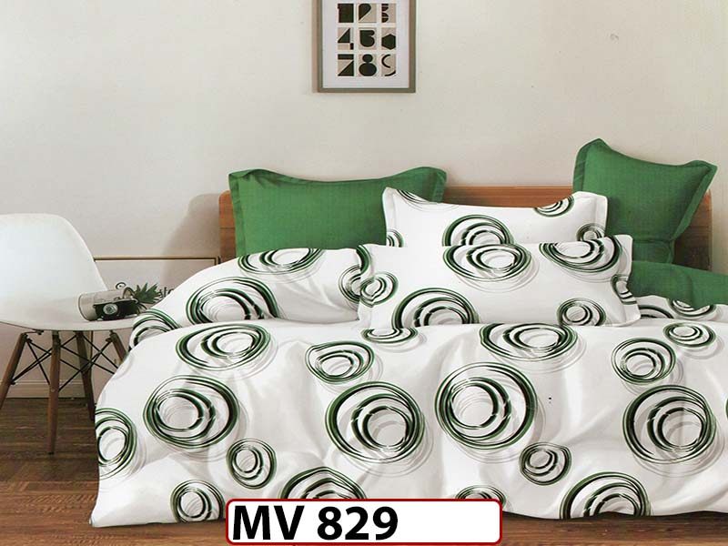 Lenjerie din bumbac Satinat 4 piese Casa New Concept - MV829