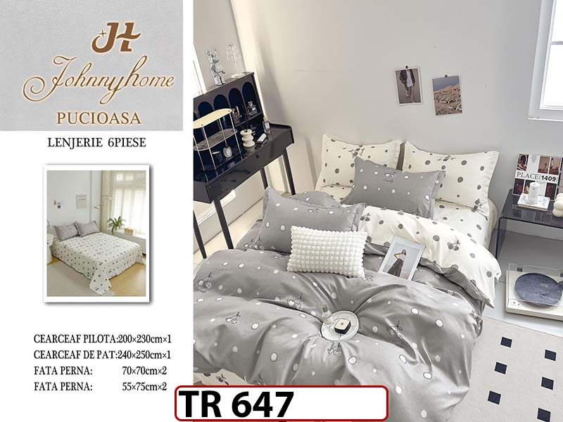 Lenjerie din Finet cu 6 Piese - TR 647