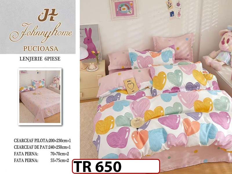 Lenjerie din Finet cu 6 Piese - TR 650