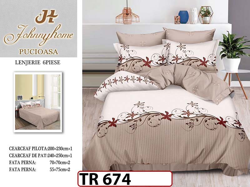 Lenjerie din Finet cu 6 Piese - TR 674