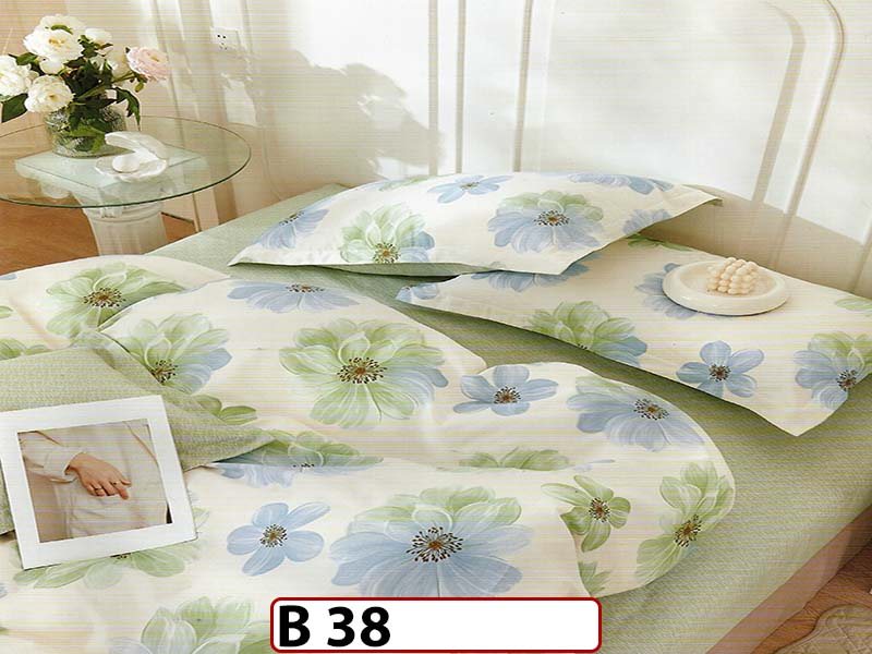 Lenjerie din bumbac 100% 4 piese CasaNewConcept - B38