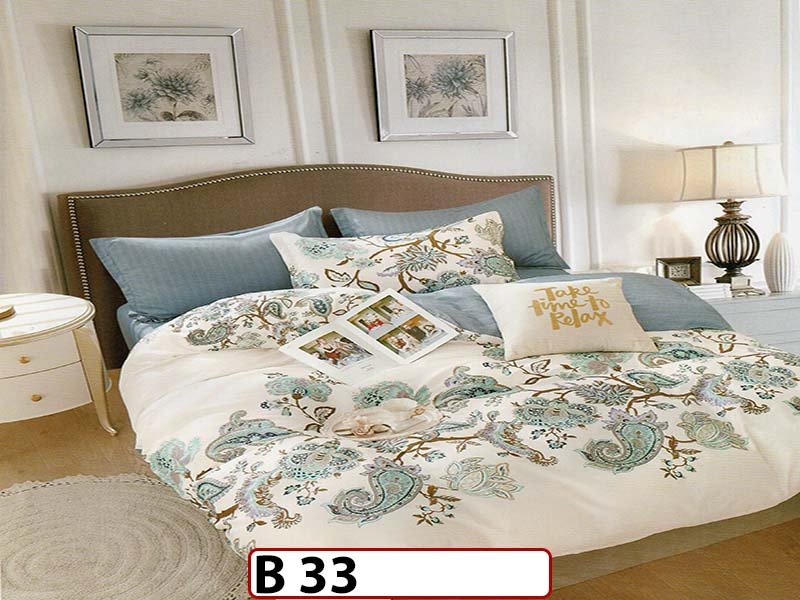 Lenjerie din bumbac 100% 4 piese CasaNewConcept - B33