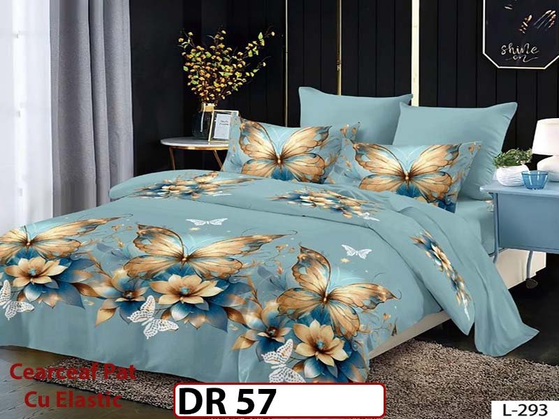 Lenjerie din Finet 4 piese cu elastic  - DR57