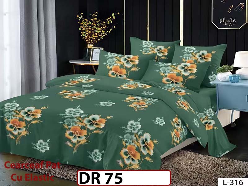 Lenjerie din Finet 4 piese cu elastic  - DR75
