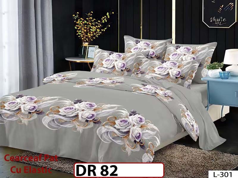 Lenjerie din Finet 4 piese cu elastic  - DR82