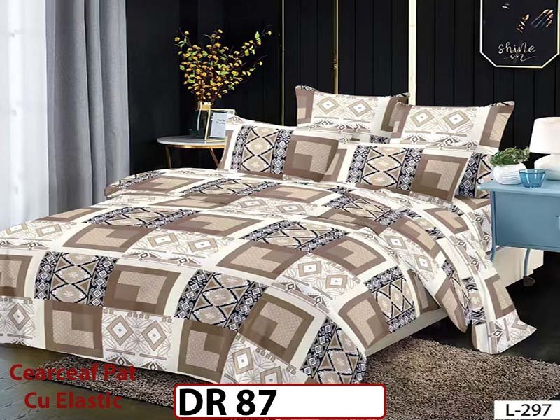 Lenjerie din Finet 4 piese cu elastic  - DR87