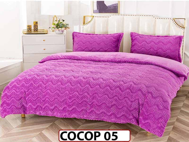 Lenjerie De Pat Cocolino de 2 Persoane cu 4 piese - COCOP 05