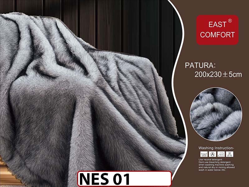 Patura Pufoasa din Blanita Artificiala de Nurca- NES 01