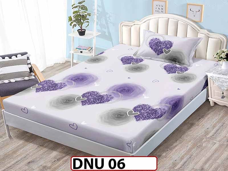 Husa de Pat din Finet + 1 Fata de Perna - Saltea 140x200 - Pat 2 Persoane - DNU 06