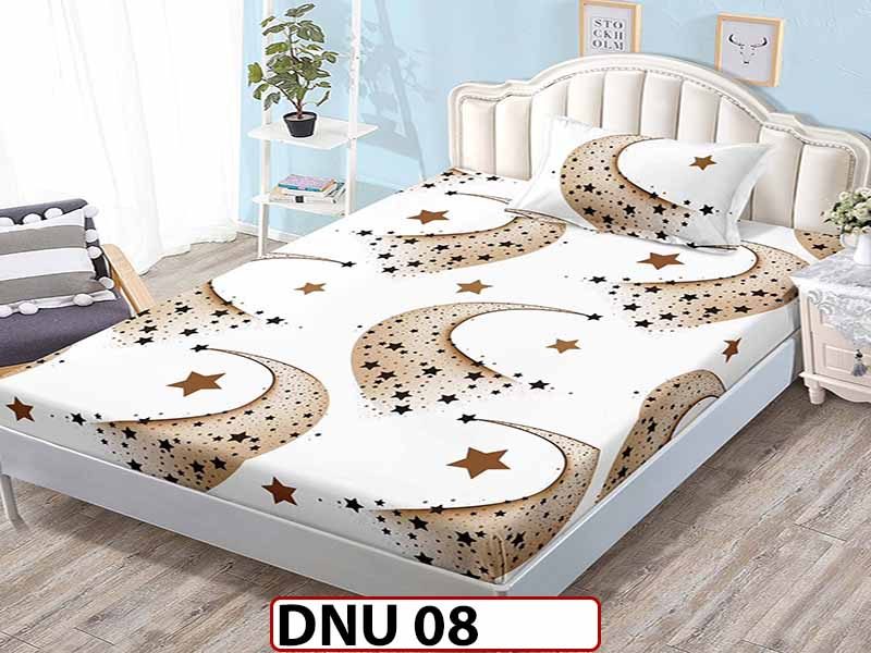 Husa de Pat din Finet + 1 Fata de Perna - Saltea 140x200 - Pat 2 Persoane - DNU 08