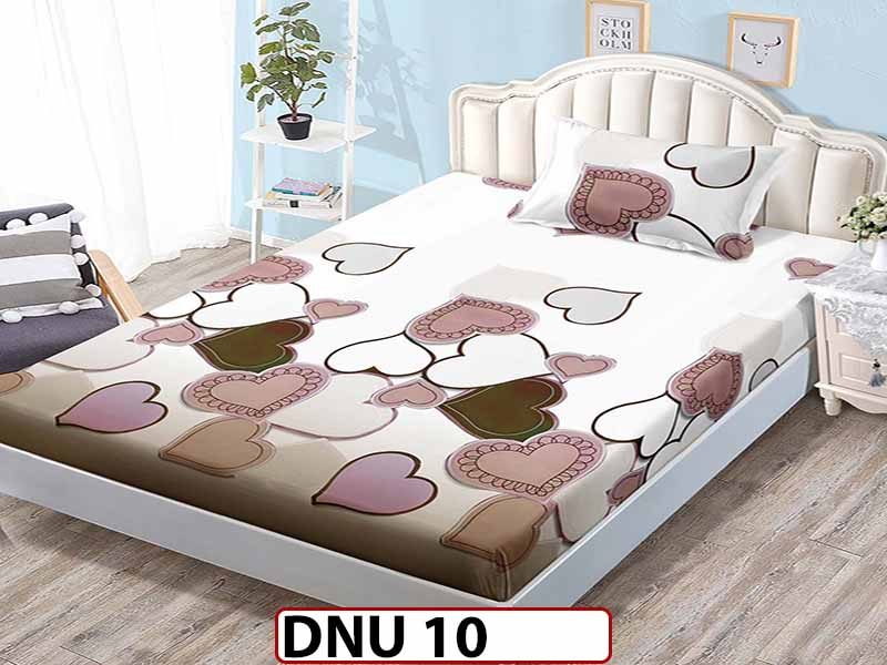Husa de Pat din Finet + 1 Fata de Perna - Saltea 140x200 - Pat 2 Persoane - DNU 10