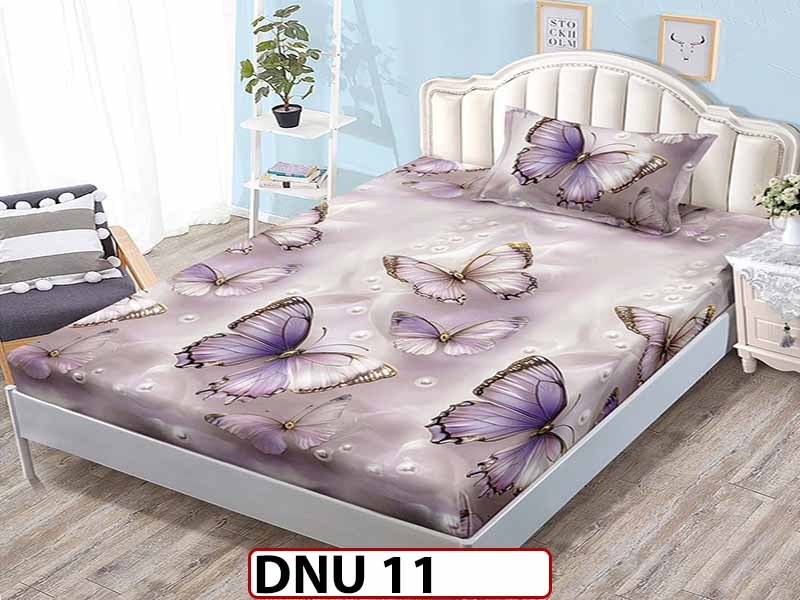 Husa de Pat din Finet + 1 Fata de Perna - Saltea 140x200 - Pat 2 Persoane - DNU 11