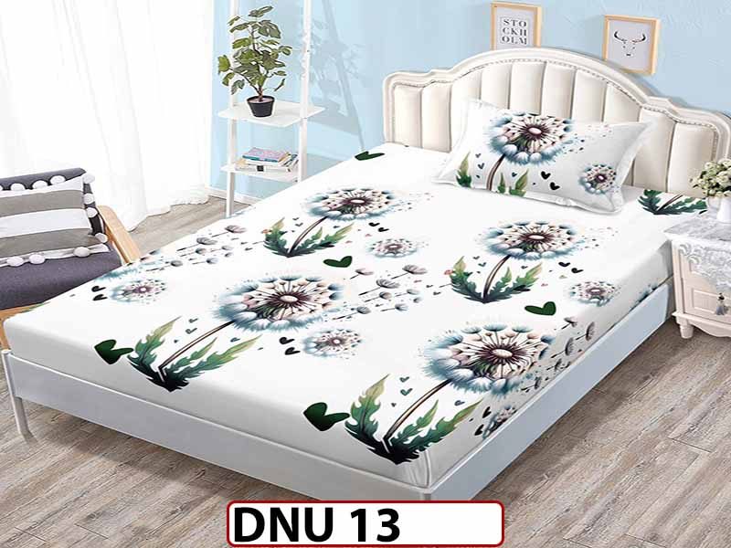 Husa de Pat din Finet + 1 Fata de Perna - Saltea 140x200 - Pat 2 Persoane - DNU 13