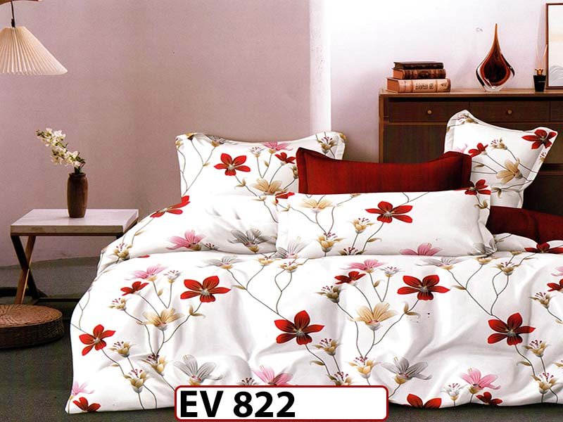 Lenjerie din bumbac Satinat 6 piese Casa New Concept - EV822