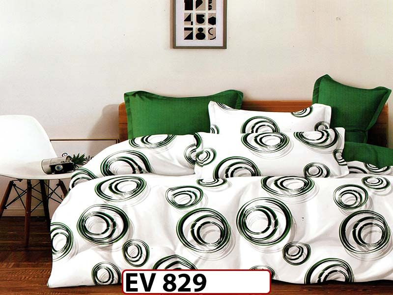 Lenjerie din bumbac Satinat 6 piese Casa New Concept - EV829
