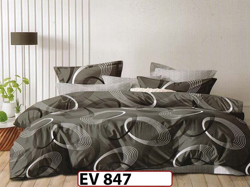 Lenjerie din bumbac Satinat 6 piese Casa New Concept - EV847
