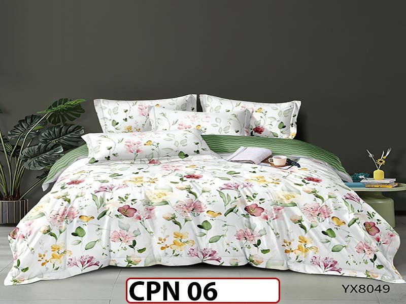 Lenjerie pat 1 PERSOANA,FINET, fara elastic, 4 piese - CPN 06