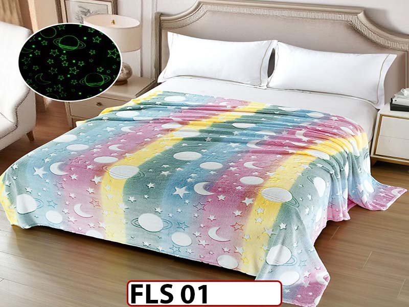 Patura Fosforescenta din Microfibra Plusata 200x230cm - FLS 01