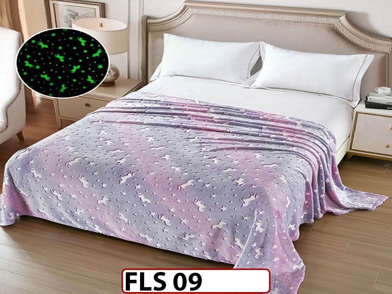Patura Fosforescenta din Microfibra Plusata 200x230cm - FLS 09