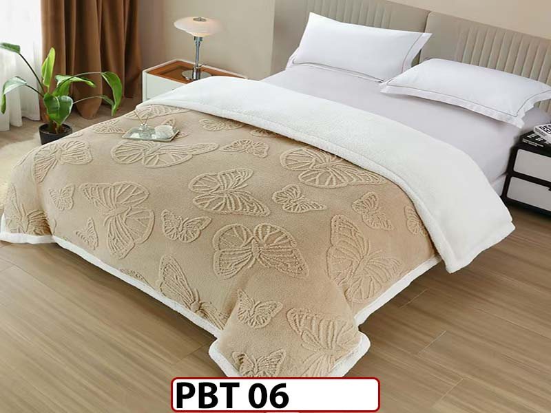 Patura Pufoasa Cocolino cu Blanita cu Fermoar 200x230cm - PBT 06