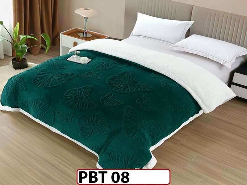 Patura Pufoasa Cocolino cu Blanita cu Fermoar 200x230cm - PBT 08