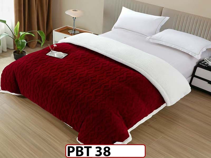 Patura Pufoasa Cocolino cu Blanita cu Fermoar 200x230cm - PBT 38