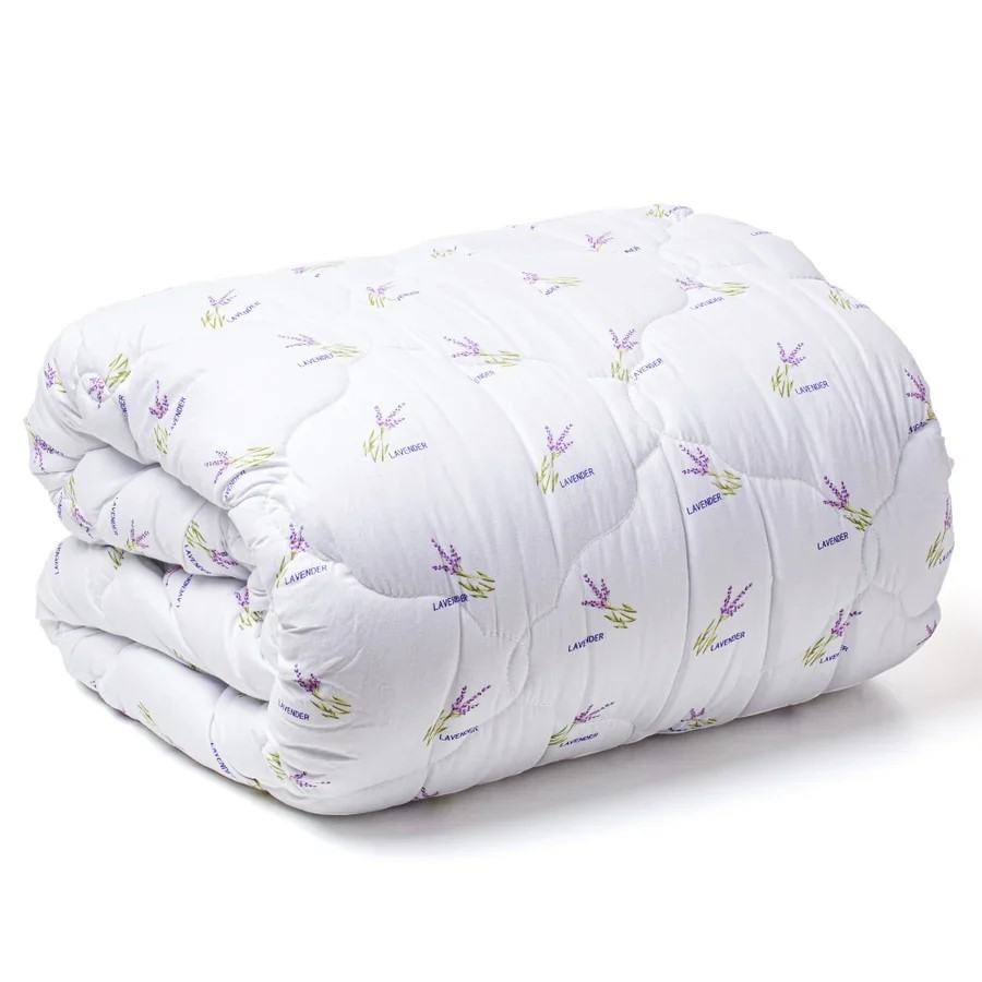 Pilota Lavanda din puf Siliconat 200x210 cm - 2 persoane LAV 01