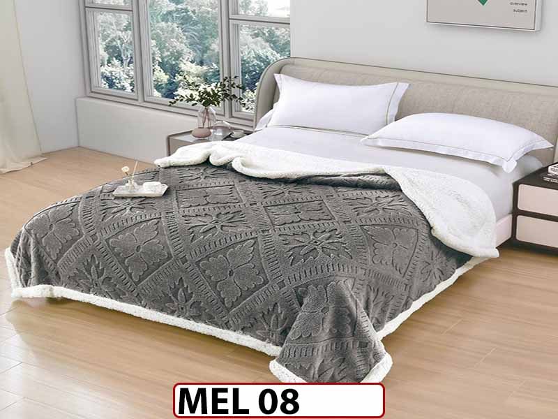 Patura Pufoasa Cocolino cu Blanita cu Fermoar 200x230cm - MEL 08