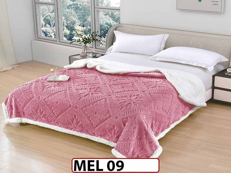 Patura Pufoasa Cocolino cu Blanita cu Fermoar 200x230cm - MEL 09