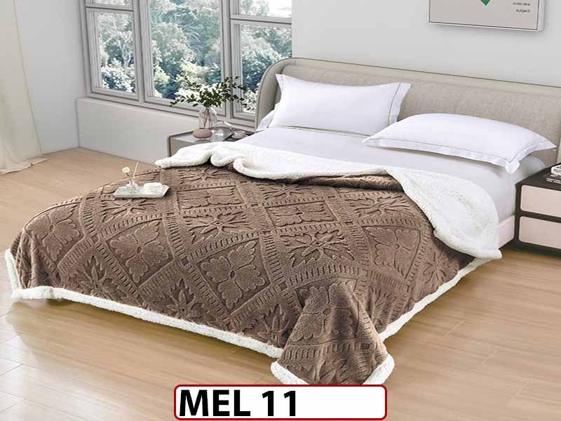 Patura Pufoasa Cocolino cu Blanita cu Fermoar 200x230cm - MEL 11