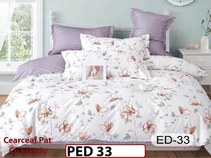 Lenjerie din finet 7 Piese la Cutie cu elastic - PED 33