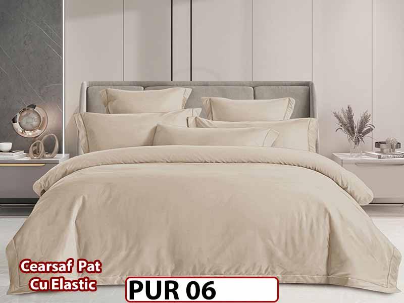 Lenjerie din Finet Fin 4 Piese cu Elastic - PUR 06