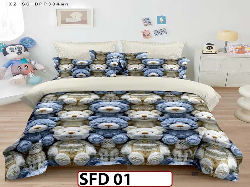 Lenjerie din Finet 5D cu 6 Piese fara Elastic - SFD 01